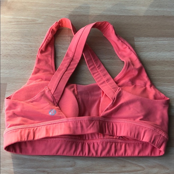 Lululemon Sports Bra in Orange - Picture 2 of 6